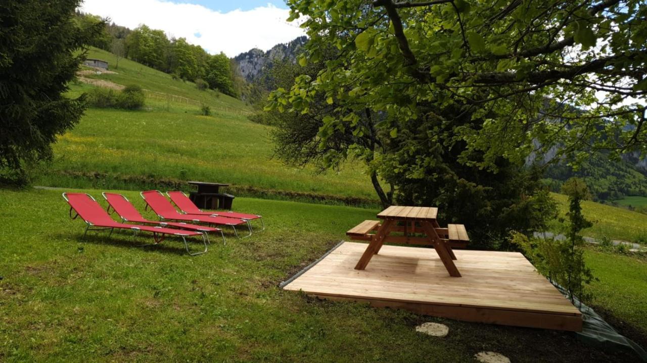 Chalet Tante Emma Vacheresse Exteriér fotografie